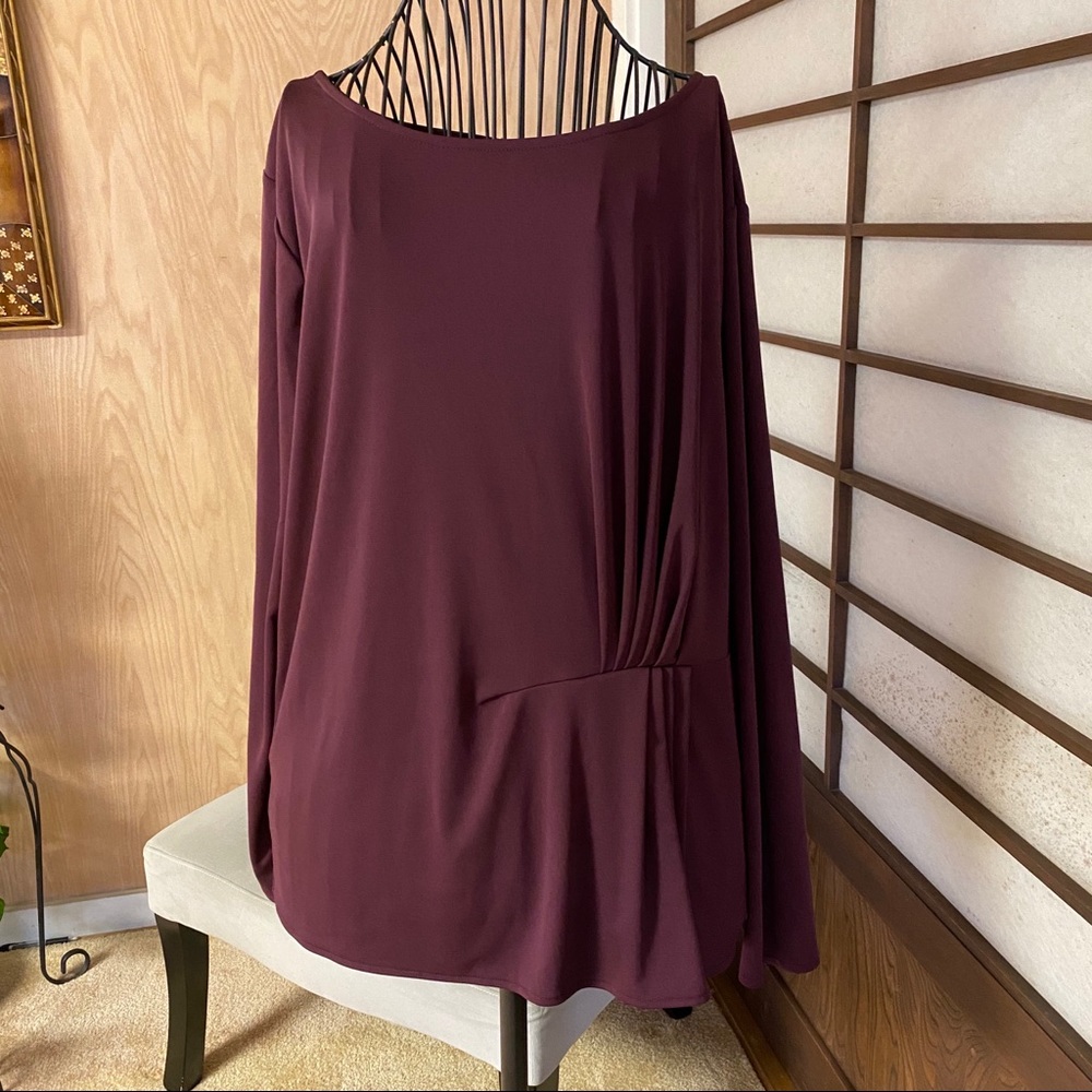Women’s Maroon Ann Taylor Blouse